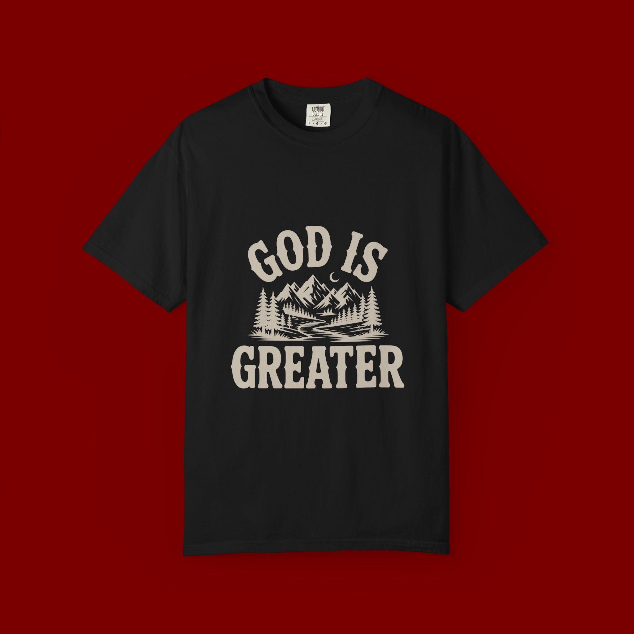 God Is Greater Mountain T-Shirt