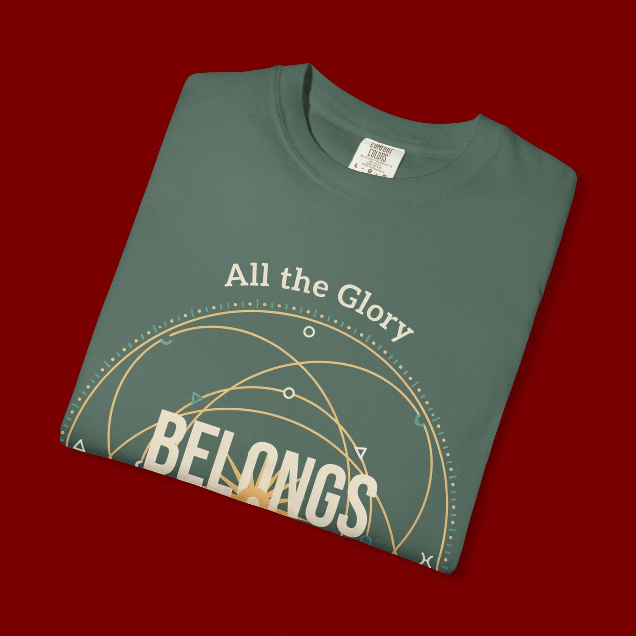 Faith T-Shirt — "Belongs to God" Christian Graphic Tee