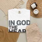 Christian Faith T-Shirt — “In God the Heart Finds Peace” Inspirational Tee