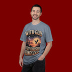 With God Every Hardship Brings Ease T-Shirt