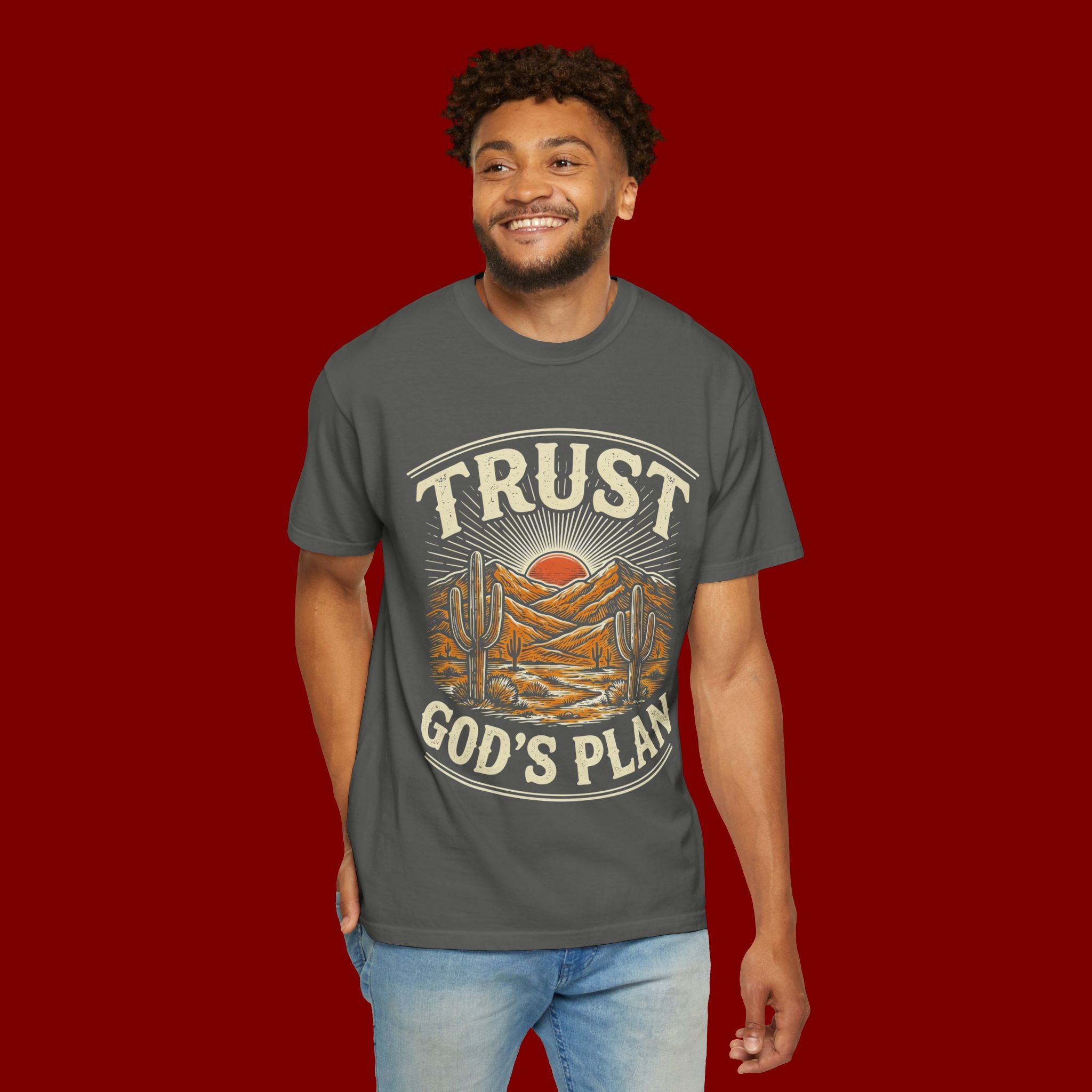 Trust God’s Plan Desert Graphic T-Shirt