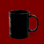 God Is My Strength and Power Black Mug — Faith Tree Coffee Cup (11oz/15oz)