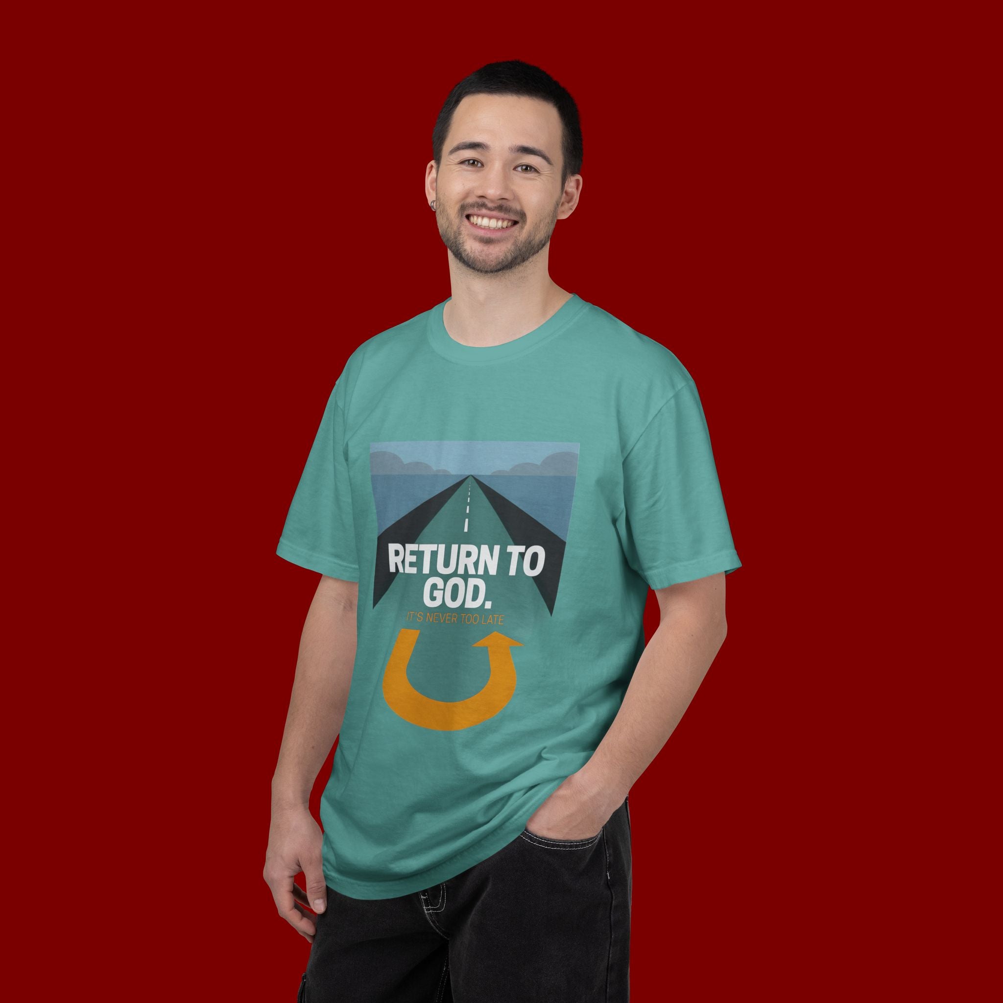 Return to God Road Graphic T-Shirt