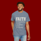 Faith Graphic T-Shirt — Minimalist Inspirational Tee