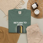 Mystic Doorway T-Shirt — Golden Arch Path Graphic Tee