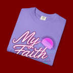 Faith T-Shirt — "My Faith in God Is Solid" Retro Graphic Tee