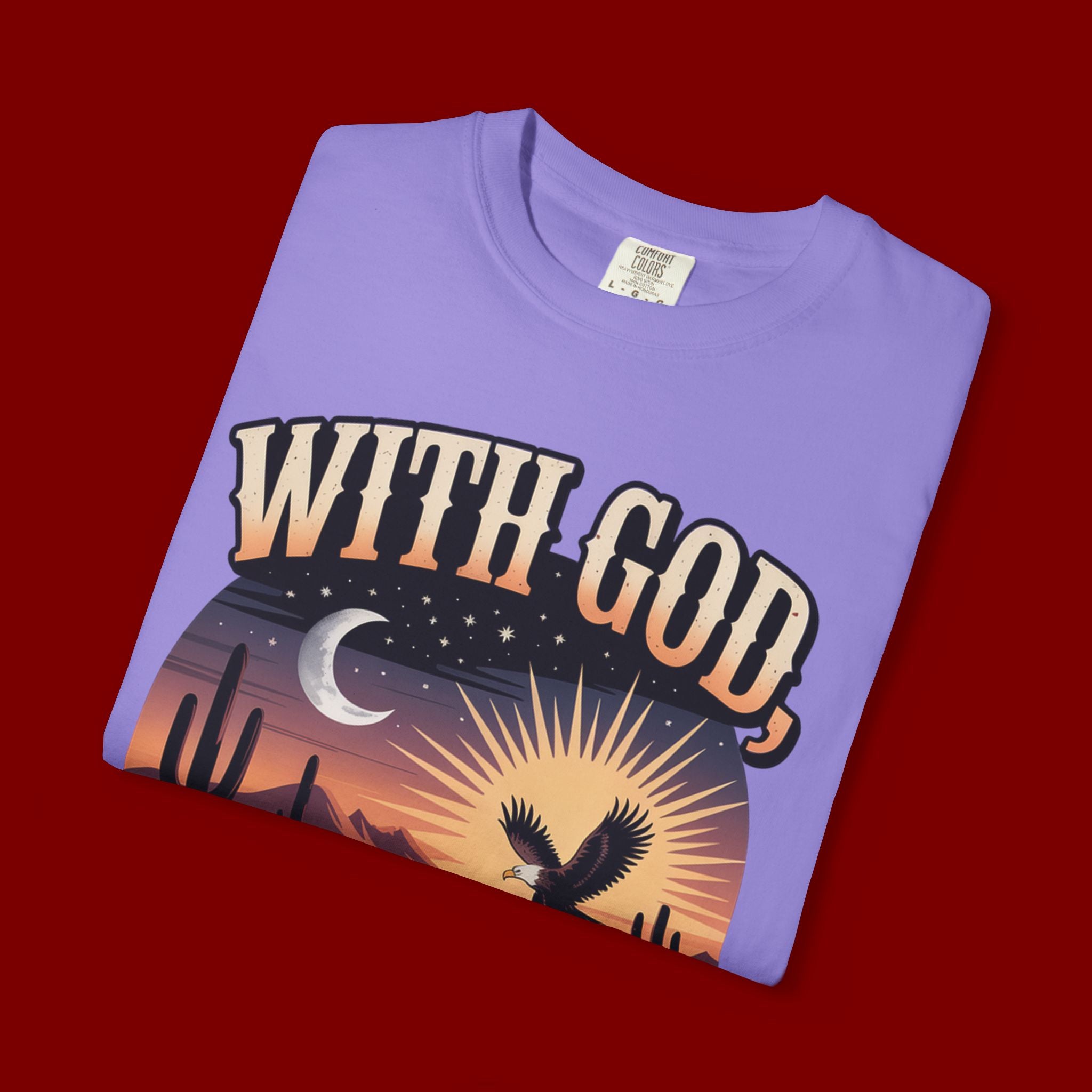 With God Every Hardship Brings Ease T-Shirt