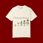Trust the Process Floral T-Shirt — Growth Graphic Tee
