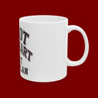 Ceramic Mug — "Fear Less, Pray More" Inspirational Sunrise Coffee Cup (11oz/15oz)