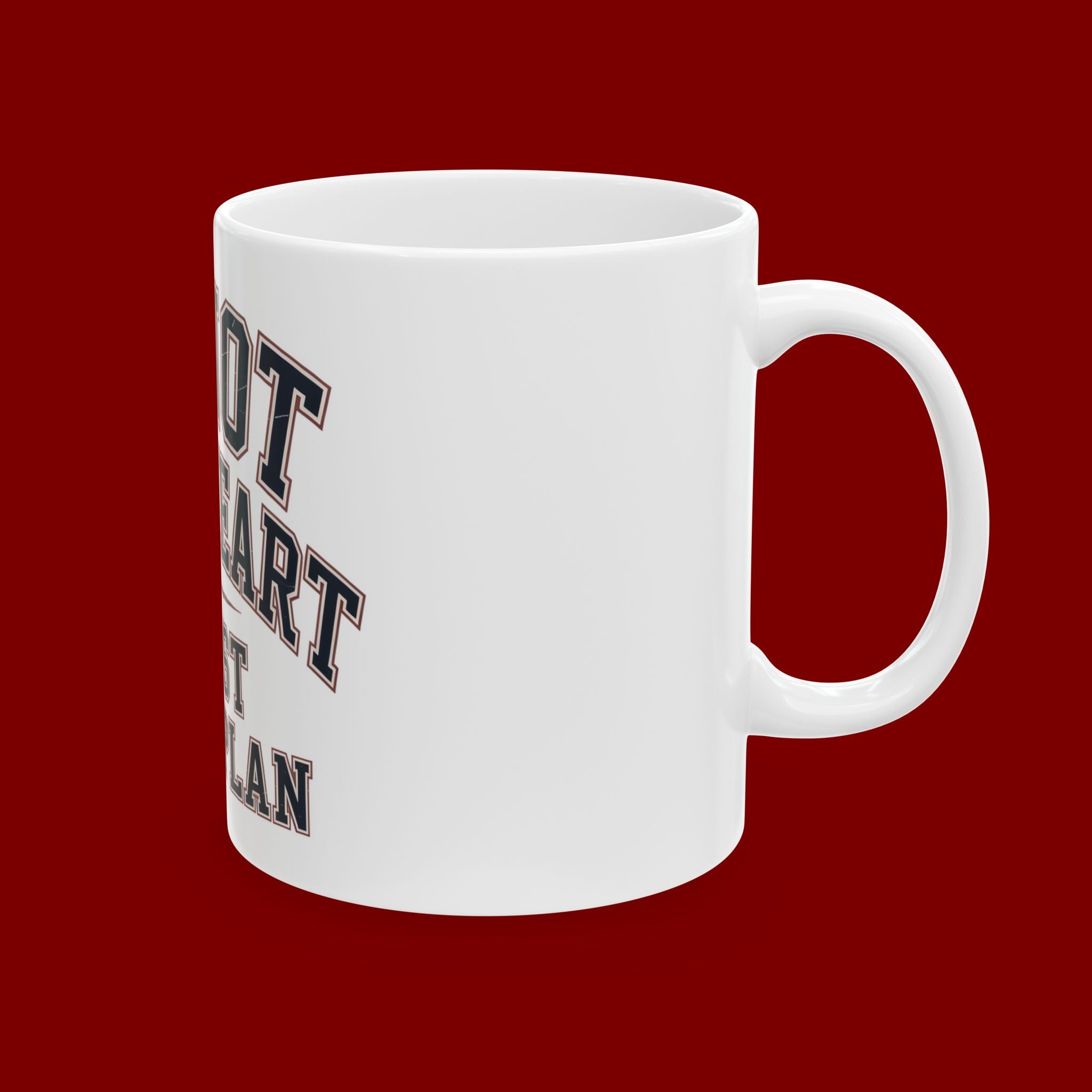 Ceramic Mug — "Fear Less, Pray More" Inspirational Sunrise Coffee Cup (11oz/15oz)