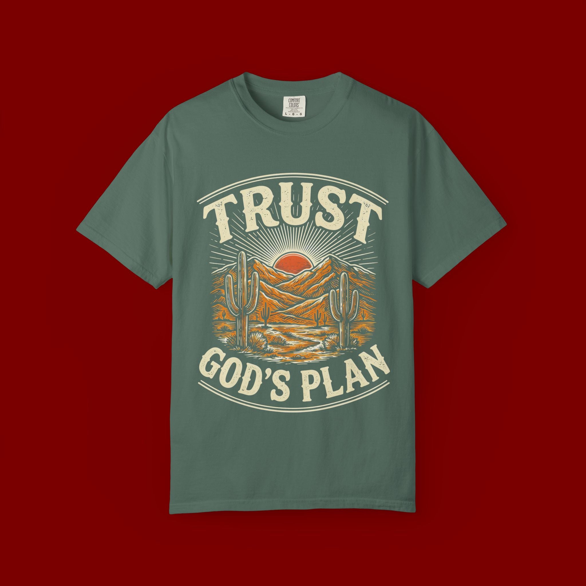 Trust God’s Plan Desert Graphic T-Shirt