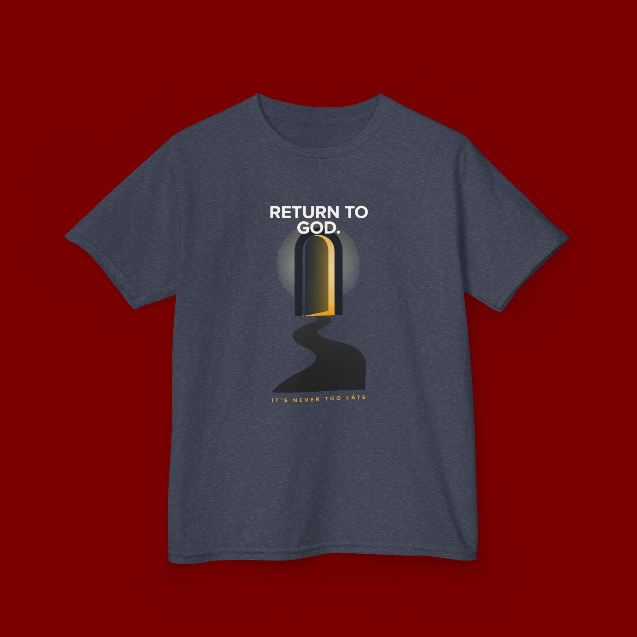 Kids T‑Shirt — "Return to God" Spiritual Graphic Tee