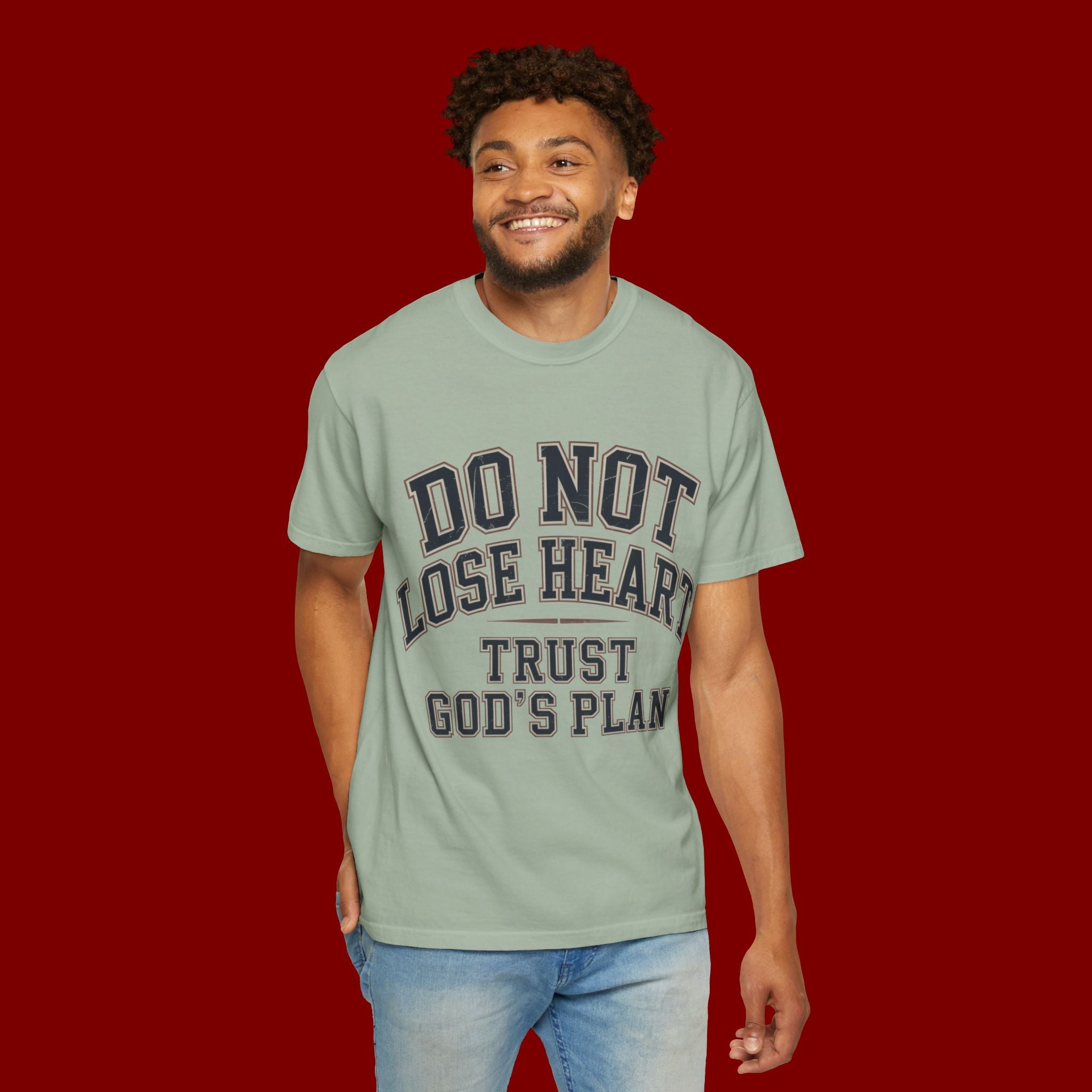 Do Not Lose Heart T‑Shirt — Trust God's Plan Inspirational Faith Tee