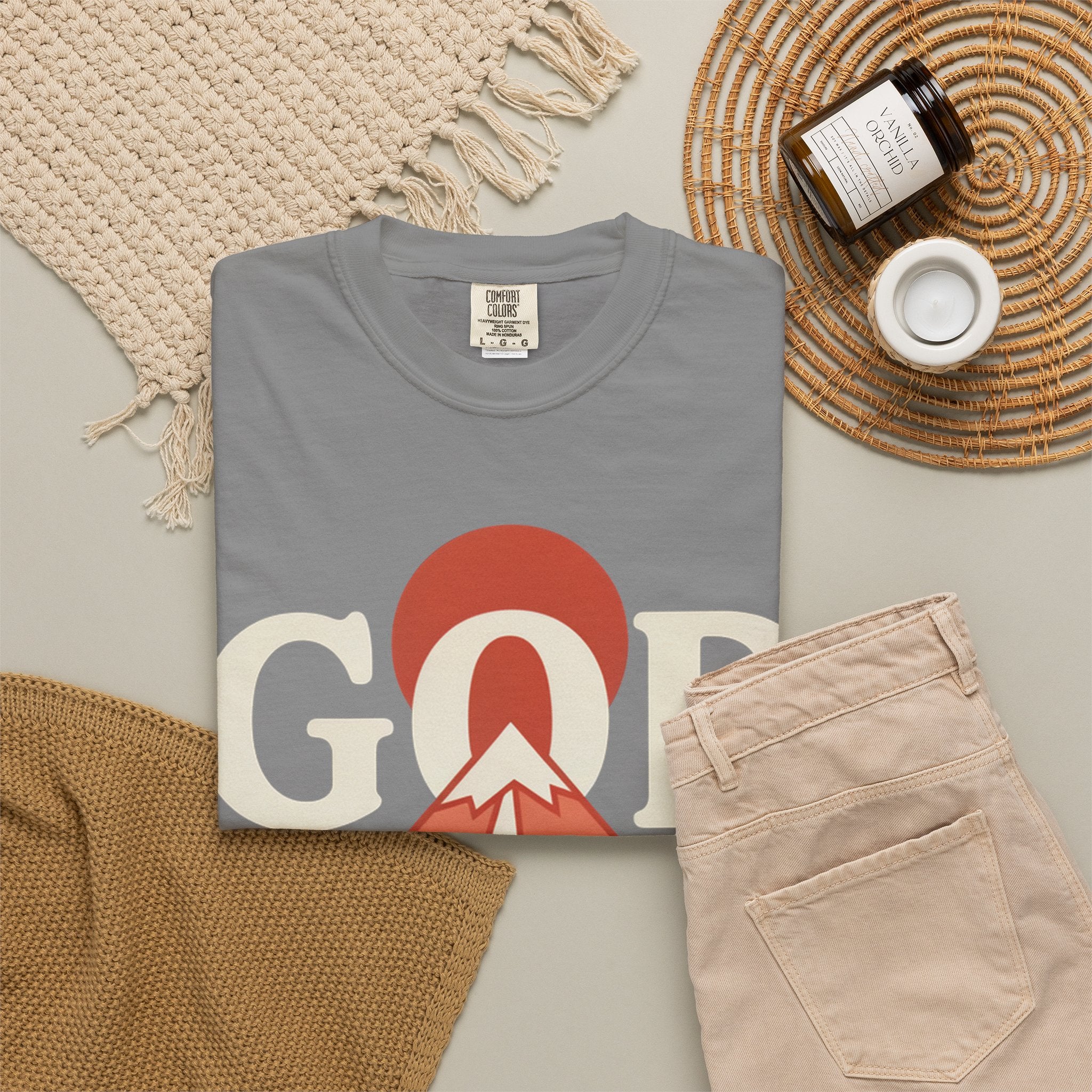 God Above All Things T-Shirt — Mountain Faith Graphic Tee