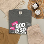 God Is So Much Bigger Than T-Shirt — Inspirational Christian Faith Graphic Tee