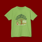 Kids Tee — Cute Tree & Plant Pot Illustration (“Grow Big, Little One”)