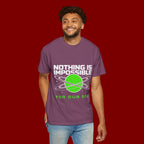 Nothing Is Impossible Christian T-Shirt — 'For Our God' Space Graphic