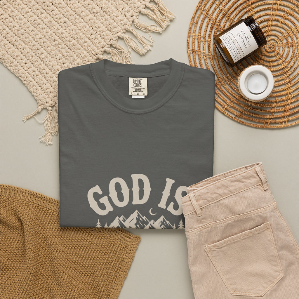 God Is Greater Mountain T-Shirt