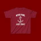Kids T-Shirt - Plain White Heavy Cotton Tee (Everyday Wear, School & Play)
