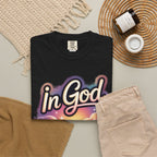 T-Shirt — “In God the Heart Finds Peace” Religious Faith Tee