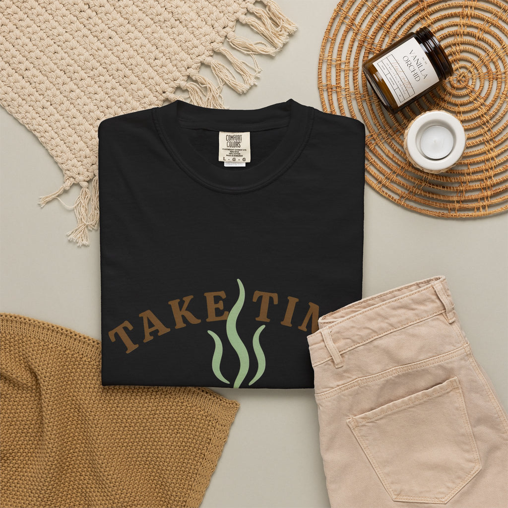 Take Time to Pray Coffee Tee — Inspirational Christian T-Shirt