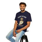 Trust in God Compass T-Shirt — "Trust In God With All Your Heart" Christian Faith Tee