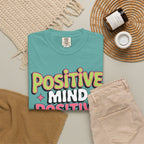 Positive Mind Positive Vibes Positive Life T-Shirt — Retro Smile Graphic Tee