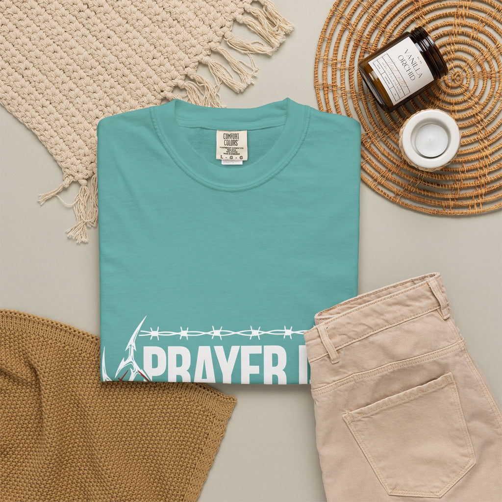 Prayer Is A Weapon T-Shirt — Christian Faith Graphic Tee