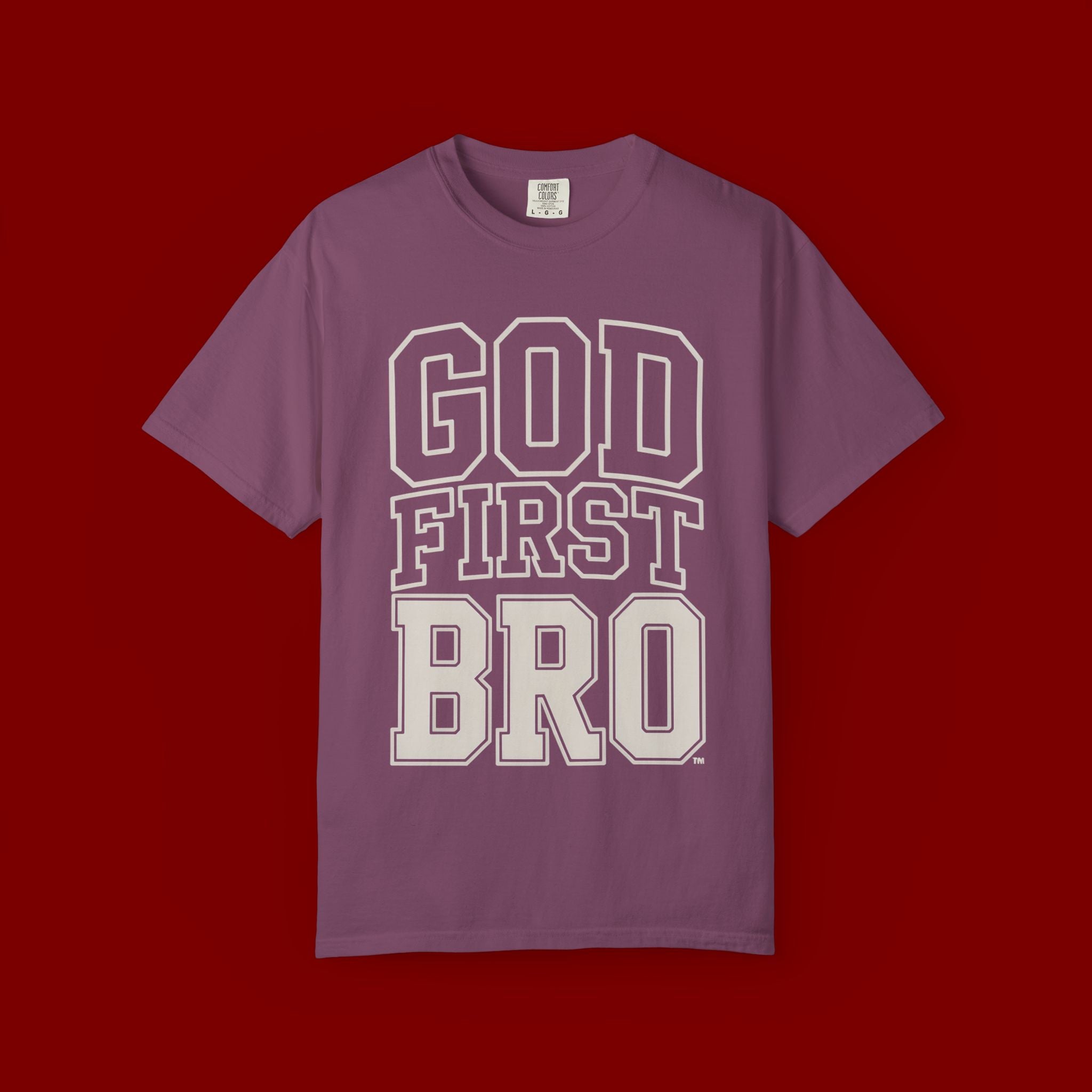 God First Bro T-Shirt — Faith-Based Graphic Tee