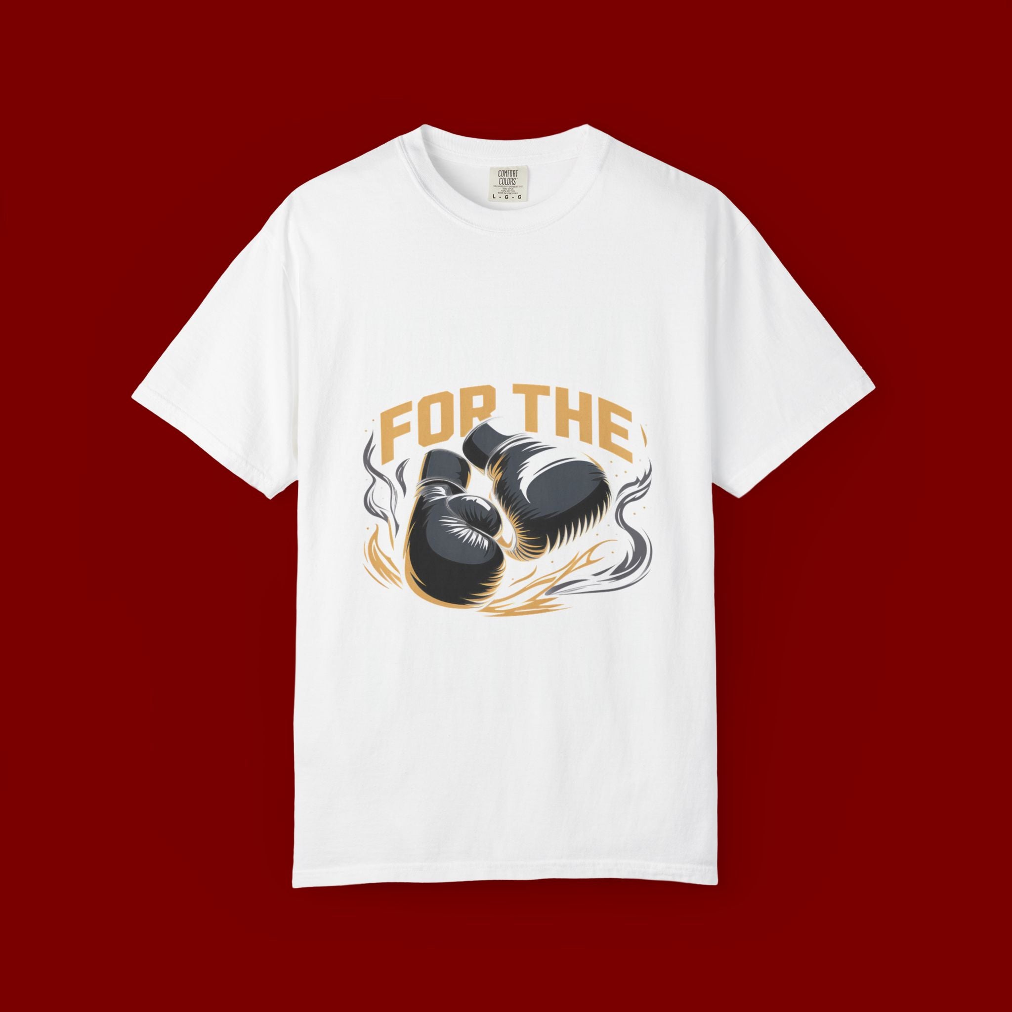 Boxing Gloves "For The" Graphic T-Shirt — Vintage Fight Club Tee