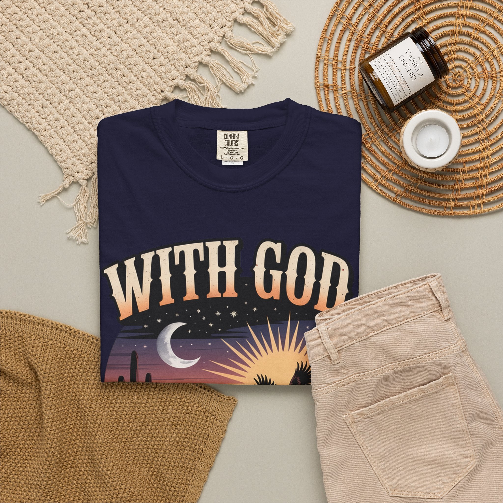 With God Every Hardship Brings Ease T-Shirt