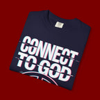 Connect to God T-Shirt — "The Password Is Prayer" Christian Faith Tee
