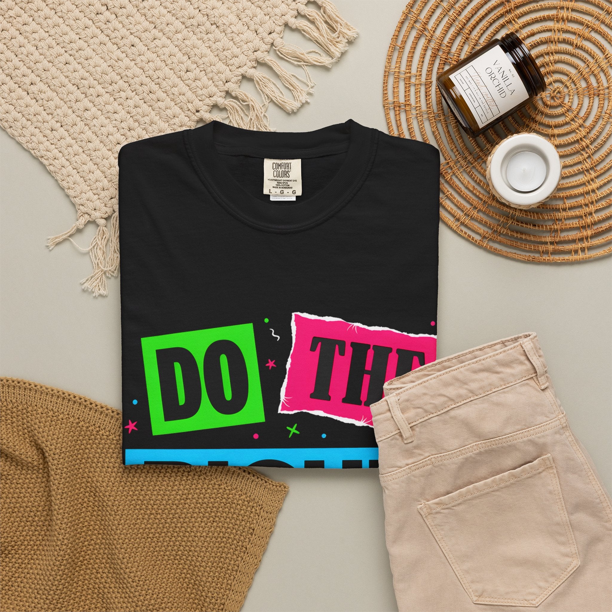 Do The Right Thing T-Shirt — Bold Retro Graphic Tee