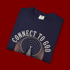 Connect to God T-Shirt — "The Password Is Prayer" Christian Faith Graphic Tee