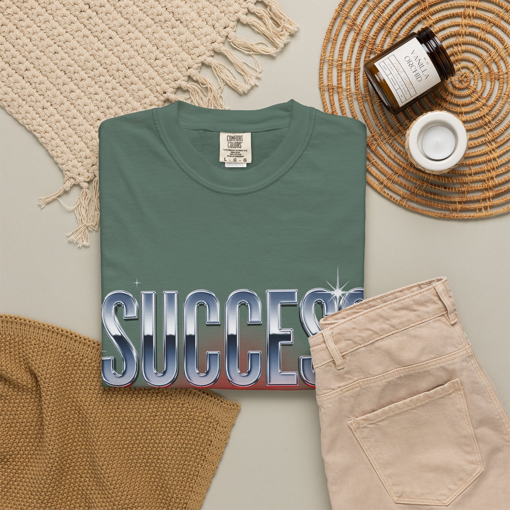 T-Shirt — "Success Is The Best Revenge" Motivational Graphic Tee