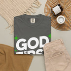 God First Bro T-Shirt — Faith Graphic Tee for Guys