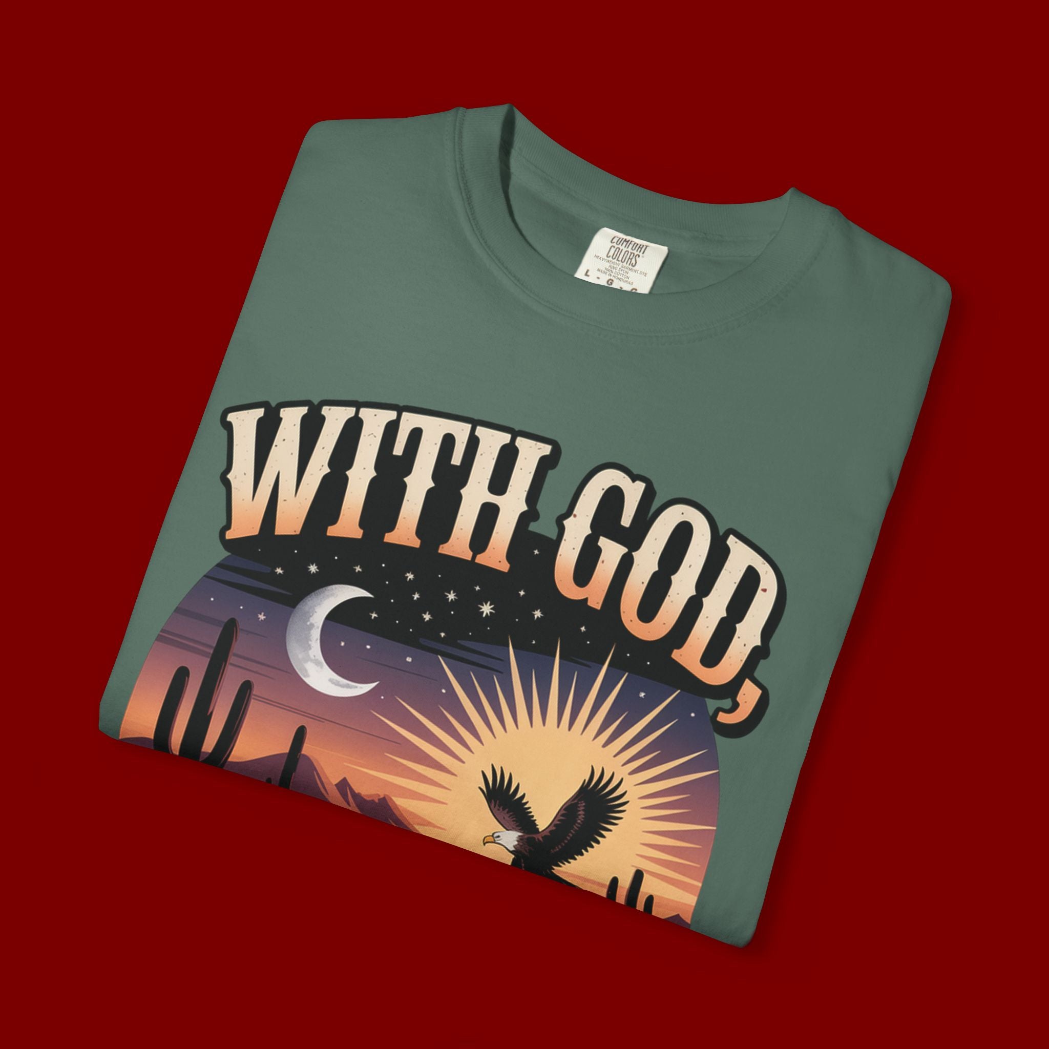 With God Every Hardship Brings Ease T-Shirt