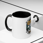 Christian Coffee Mug — “My Help Is Only From God The Creator” Accent Mug