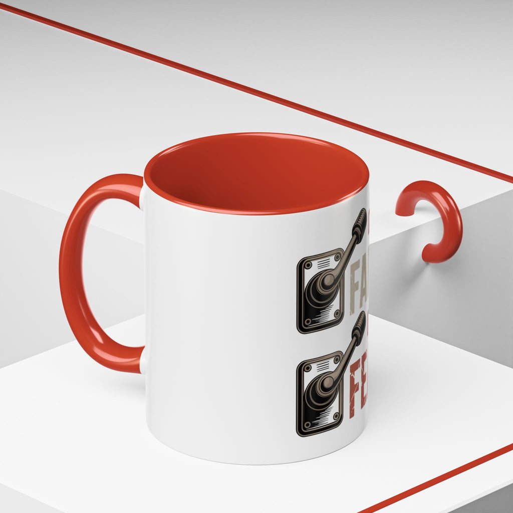 Faith On, Fear Off Coffee Mug