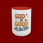 Praise the Lord Coffee Mug – Retro Christian Faith Accent Mug (11/15oz)