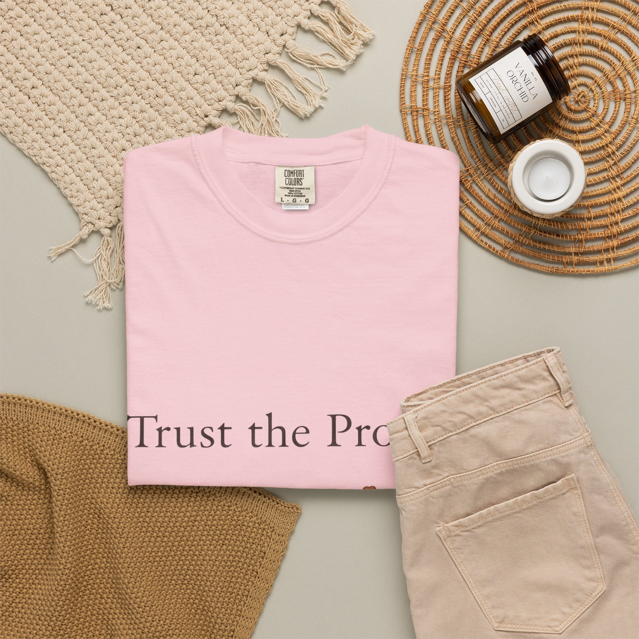 Trust the Process Floral T-Shirt — Growth Graphic Tee