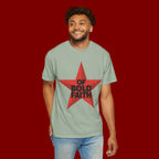 Bold Faith Star T-Shirt — "Of Bold Faith" Graphic Tee