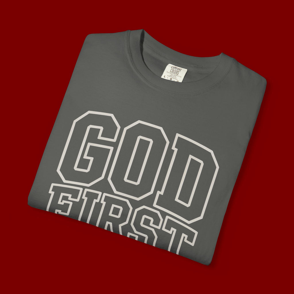God First Bro T-Shirt — Faith-Based Graphic Tee