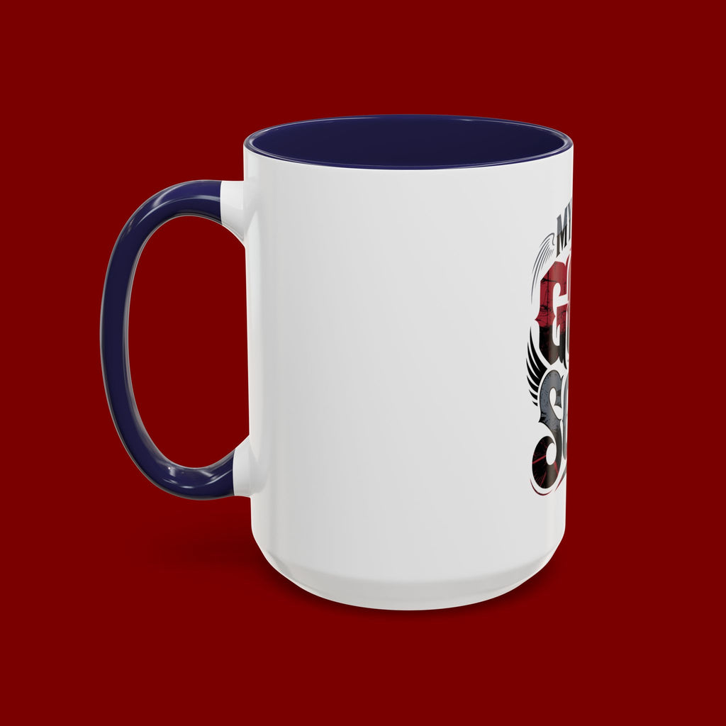 Faith Mug - "My Faith in God is Solid" Christian Coffee Cup (11/15oz)