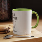 Do Not Lose Heart Accent Coffee Mug — Trust God’s Plan Inspirational Christian Mug
