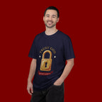 Trust God Padlock T-Shirt — "No Matter What" Christian Faith Tee