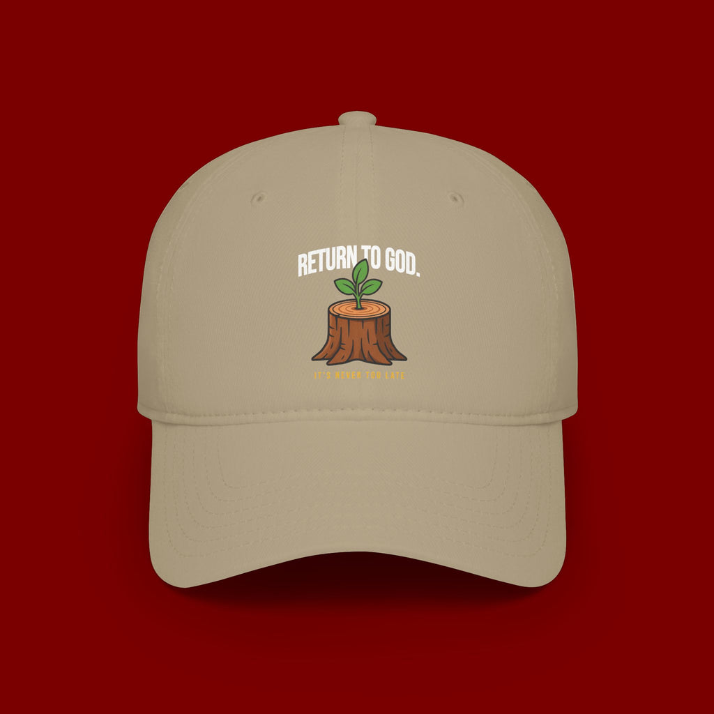 Return to God Baseball Cap — 'It's Before the Fall' Religious Prayer Hat