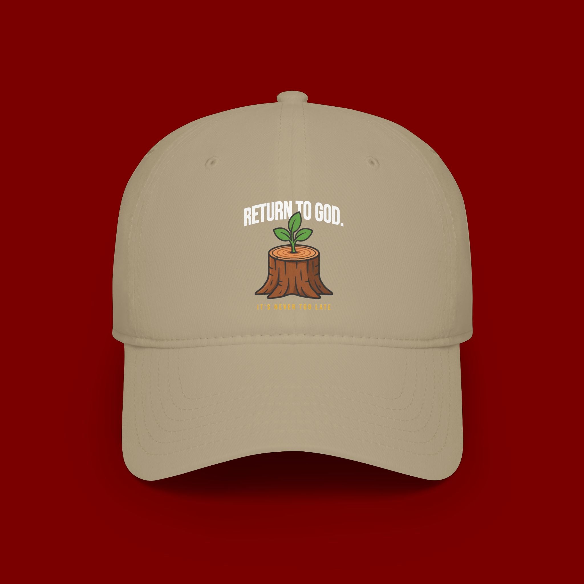 Return to God Baseball Cap — 'It's Before the Fall' Religious Prayer Hat