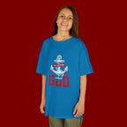 Kids Anchor T‑Shirt – "I'm Nothing Without God" Christian Tee for Boys & Girls