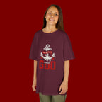Kids Anchor T‑Shirt – "I'm Nothing Without God" Christian Tee for Boys & Girls